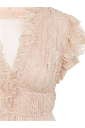 Abito da sera in pizzo plissettato ALBERTA FERRETTI | A041016480180